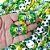 Laço Borboleta Estampado PF Copa Brasil Mod.2 - 10 unidades - Imagem 3