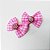 Laço Borboleta Estampado Xadrez Pedraria - 10 unidades - Imagem 3