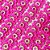 Laço Penteado Guipir Pedraria (Rosa Pink) - 10 unidades - Imagem 1