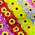 Laço Pescoço Florzinha Girassol - 10 unidades - Imagem 2
