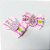 Laço Borboleta Duplo Decorativo Floral Pedraria Mod.1 - 10 unidades - Imagem 5