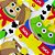 Bandanas Feltro EVA Toy Story - 10 unidades - Imagem 1