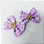 Laço Borboleta Estampado Xadrez Floral Strass - 10 unidades - Imagem 4