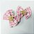Laço Borboleta Estampado Xadrez Floral Strass - 10 unidades - Imagem 8