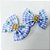 Laço Borboleta Estampado Xadrez Floral Strass - 10 unidades - Imagem 5