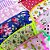 Babador Tricoline Estampado Franja Pompom - 10 unidades - Imagem 2