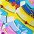 Gargantilha Feltro EVA Princesas - 10 unidades - Imagem 1