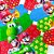 Bandanas Tecido Estampado 3D Super Mario - 10 unidades - Imagem 2