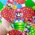 Bandanas Tecido Estampado 3D Super Mario - 10 unidades - Imagem 3