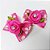 Laço Borboleta Estampado Juta Floral Rococó - 10 unidades - Imagem 4