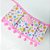 Babador Tricoline Estampado Franja Pompom Mod.2 - 10 unidades - Imagem 4