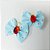 Laço Borboleta Estampado Floral Chaton - 10 unidades - Imagem 5