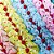 Laço Fuxico Folha Estampado Floral Pérola - 10 unidades - Imagem 2