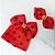 Conjunto Laço Pinup Estampado Poá Strass - 10 unidades - Imagem 7