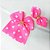 Conjunto Laço Pinup Estampado Poá Strass - 10 unidades - Imagem 4