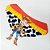 Bandanas Tecido Estampado 3D Toy Story - 10 unidades - Imagem 4