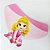 Bandanas Tecido Estampado 3D Princesas - 10 unidades - Imagem 4