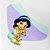 Bandanas Tecido Estampado 3D Princesas - 10 unidades - Imagem 7