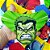 Bandanas Tecido Estampado 3D Super Heróis - 10 unidades - Imagem 3