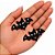 Adesivos EVA Glitter Morcego Halloween - 20 unidades - Imagem 2