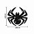 Adesivos EVA Glitter Aranha Halloween - 20 unidades - Imagem 3