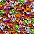 Adesivos PF Halloween - 10 unidades - Imagem 1