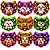 Bandanas Tecido Estampado 3D Halloween - 10 unidades - Imagem 1