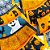 Babador Tricoline Estampado Halloween - 10 unidades - Imagem 2