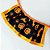 Babador Tricoline Estampado Halloween - 10 unidades - Imagem 4