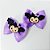 Laço Borboleta Duplo Voil EVA Halloween - 10 unidades - Imagem 4