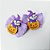 Laço Borboleta Duplo Lurex PF Halloween Mod.2 - 10 unidades - Imagem 4