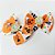 Laço Borboleta Estampado Pedraria Halloween Mod.1 - 10 unidades - Imagem 4