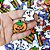 Laço Penteado Emborrachado Halloween - 10 unidades - Imagem 2