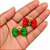 Laço Micro Borboleta Chaton Natal Mod.2 - 20 unidades - Imagem 2