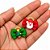 Laço Micro Borboleta Resina Natal - 20 unidades - Imagem 2