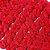 Laço Penteado Pompom Malha (Vermelho) Natal - 10 unidades - Imagem 1