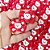 Laço Borboleta Estampado Poá Resina Noel Natal - 10 unidades - Imagem 3