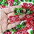 Laço Borboleta Duplo Estampado Pedraria Natal Mod.2 - 10 unidades - Imagem 2