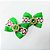 Laço Borboleta Duplo Estampado Pedraria Natal Mod.3 - 10 unidades - Imagem 4