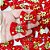 Laço Borboleta Duplo Veludo Botão Ouro Natal - 10 unidades - Imagem 2