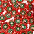 Laço Fuxico Pespontada Ouro Guipir Pedraria Natal - 10 unidades - Imagem 1