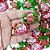 Laço Borboleta Duplo Estampado PF Natal Mod.2 - 10 unidades - Imagem 2
