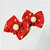 Laço Borboleta Estampado Guipir Pedraria Natal - 10 unidades - Imagem 3