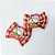 Laço Borboleta Estampado PF Natal Mod.9 - 10 unidades - Imagem 3