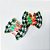 Laço Borboleta Estampado PF Natal Mod.9 - 10 unidades - Imagem 4