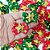 Laço Borboleta Estampado Estrela Ouro Natal - 10 unidades - Imagem 2