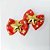 Laço Borboleta Estampado Estrela Ouro Natal - 10 unidades - Imagem 3
