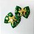 Laço Borboleta Estampado Estrela Ouro Natal - 10 unidades - Imagem 4