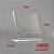 Display em acrílico modelo L para papel tamanho 7x7 cm (10 unidades) - Imagem 2