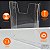 Display Bolso de Parede Prontuário em Acrílico Tamanho A4 – Vertical - Imagem 3